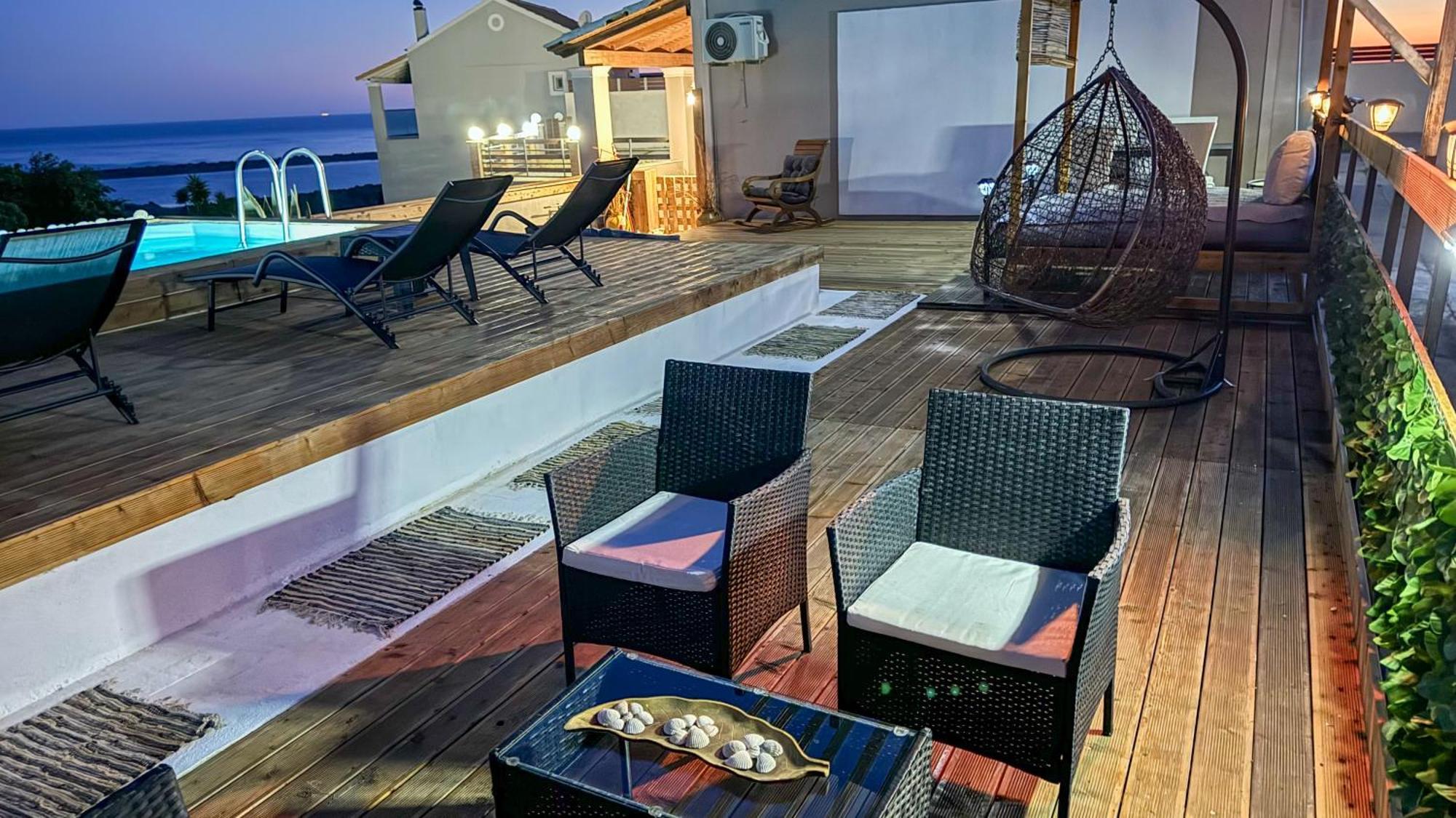 Villa Castros Delmare Vragkaniotika Экстерьер фото